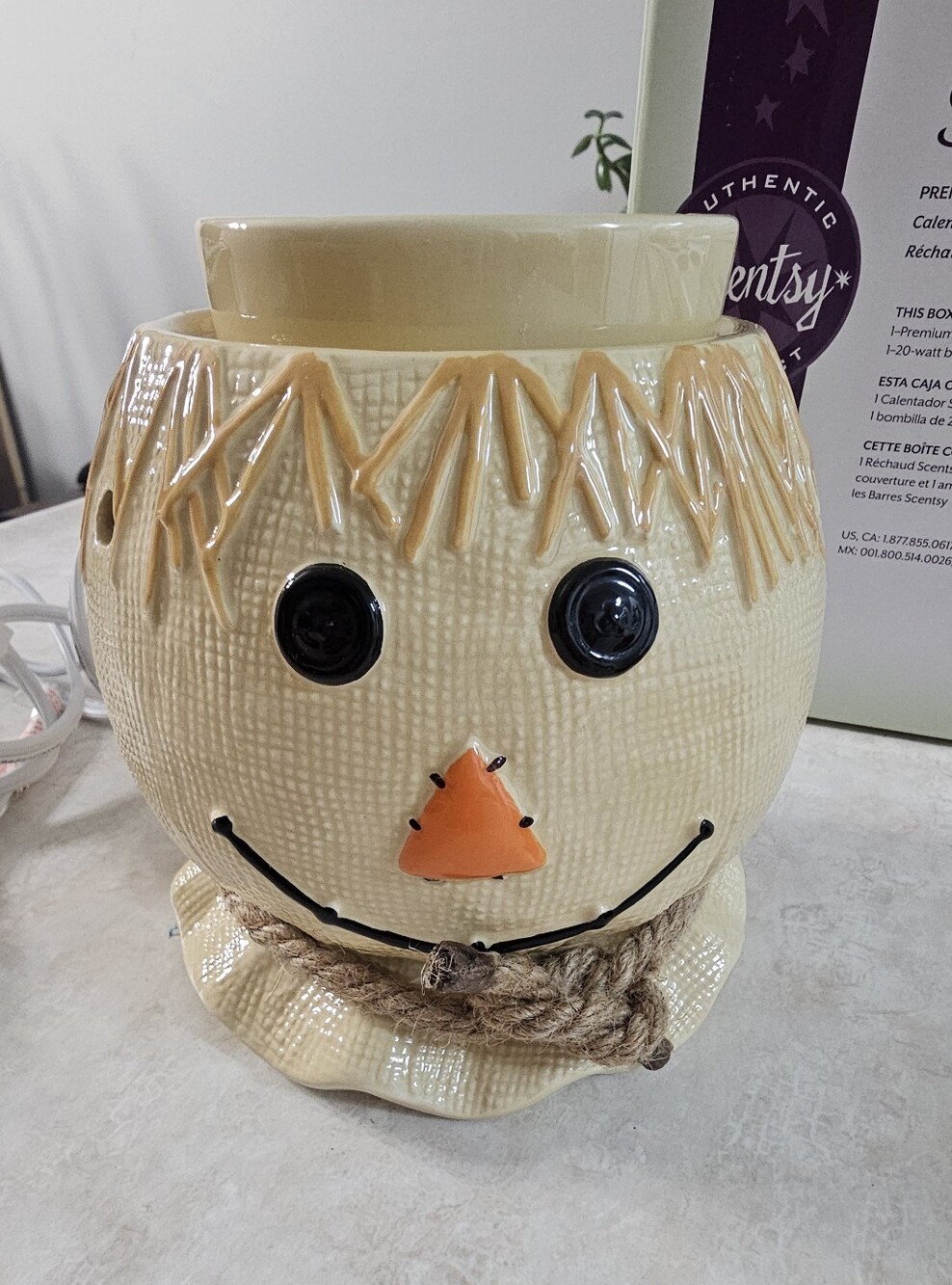 Scentsy Scarecrow Warmer - Picture 6 of 7